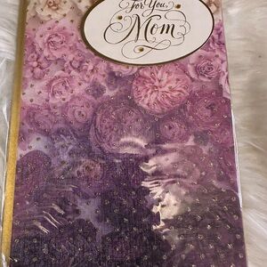 🧡10/$10 Floral Greeting Card for Mom